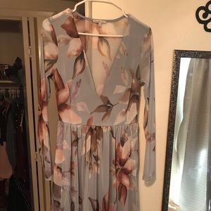 Floral shirt/ dress